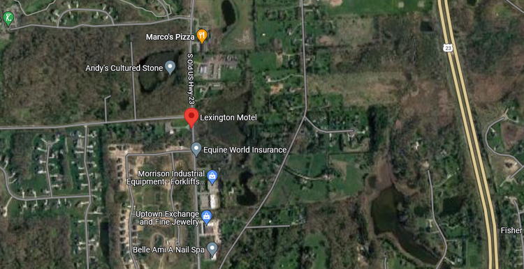 Lexington Motel - Aerial View (newer photo)